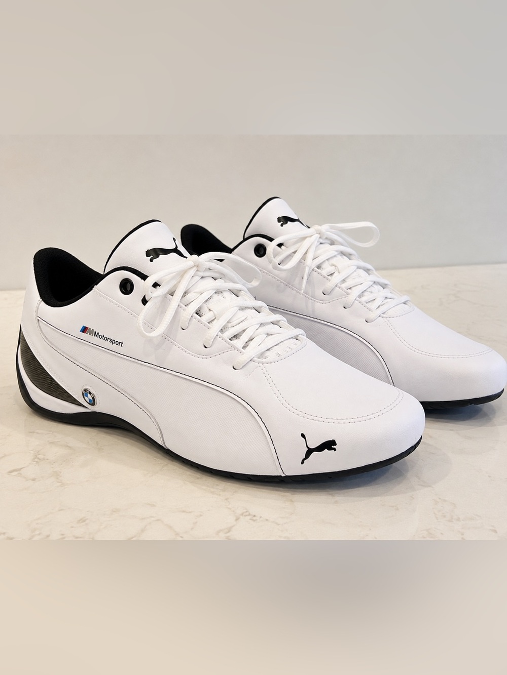 PUMA BMW Motorsport Drift Cat 5 Men’s 13 White Shoes New w/ Box